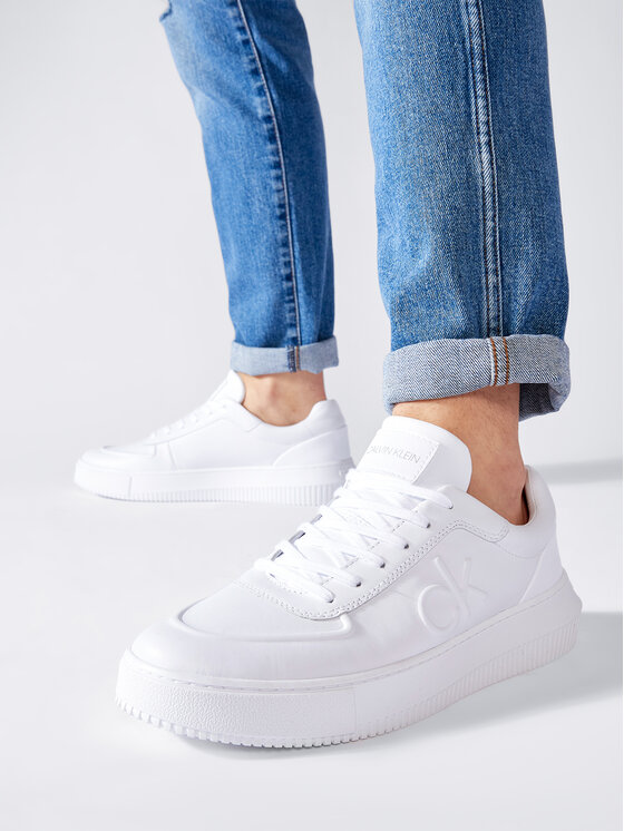 calvin klein chunky sole lace up sneaker