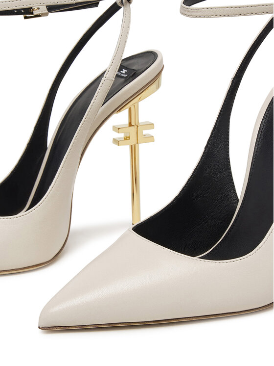 Elisabetta Franchi Elisabetta Franchi Обувки на ток SA-26B-51E2 Екрю