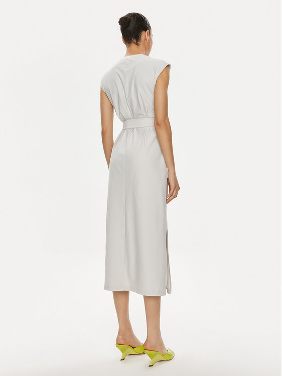 Max Mara Leisure Max Mara Leisure Haljina za svaki dan Megaton 2416621028 Siva Relaxed Fit