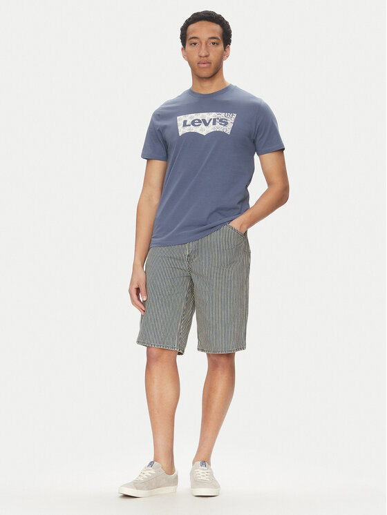 Levi's® Levi's® Jeans kratke hlače 568™ 001K8-0002 Črna Loose Fit