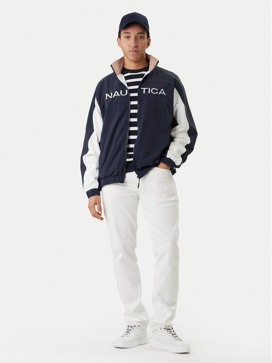 Nautica Nautica Átmeneti kabát Cameron Fz NCC04495 Sötétkék Regular Fit