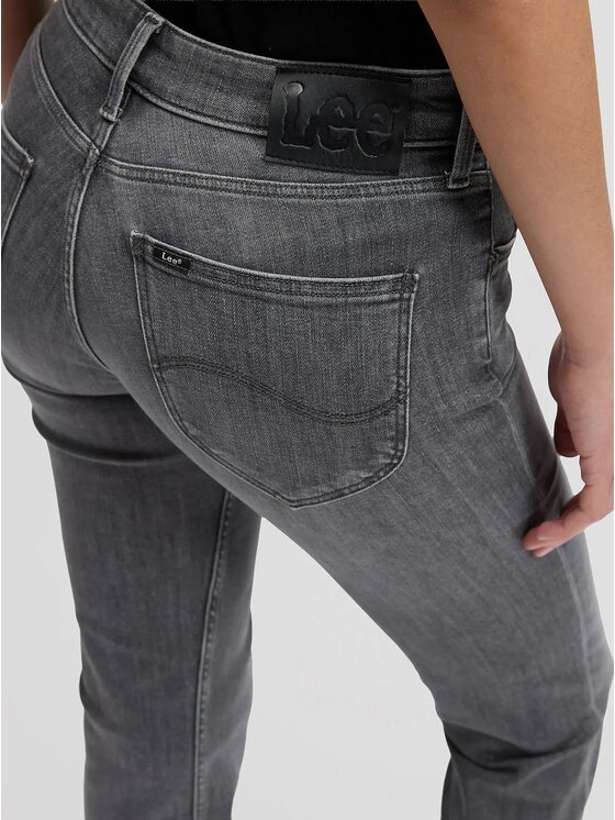 Lee Lee Jeansy MARION Czarny Straight Fit