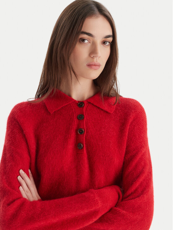 Marella Marella Sweater Danger 2523366374 Piros Regular Fit