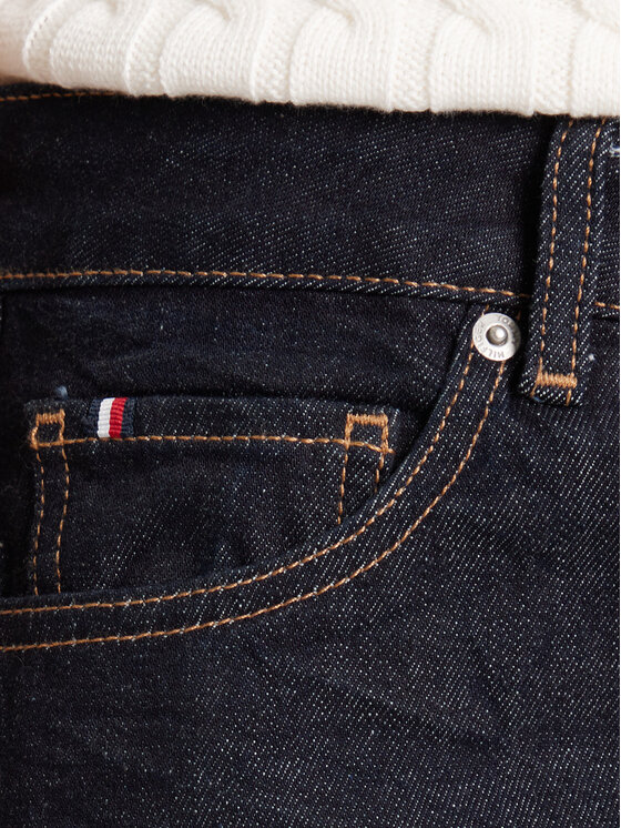 Tommy Hilfiger Tommy Hilfiger Blugi WW0WW47153 Bleumarin Slim Fit