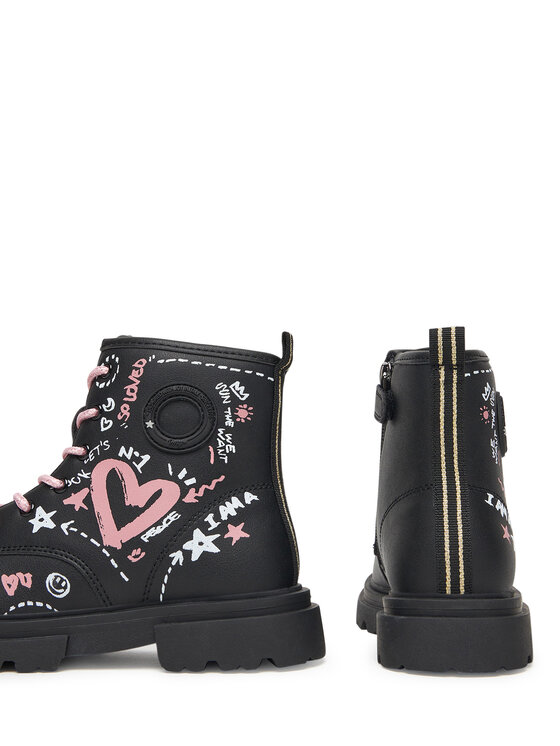 Primigi Primigi Trapper stila apavi AVANT-8977022 Melns