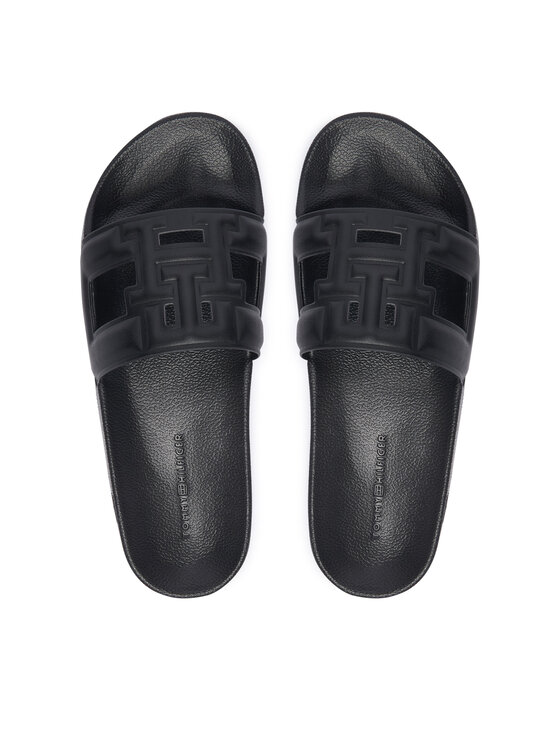 Tommy Hilfiger Tommy Hilfiger Ciabatte Monogram Pool Slide FW0FW09424 Nero