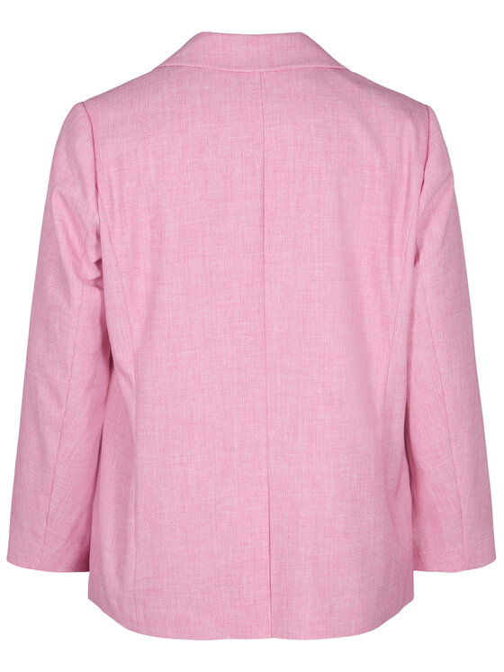 Zizzi Zizzi Піджак M90007A Рожевий Regular Fit