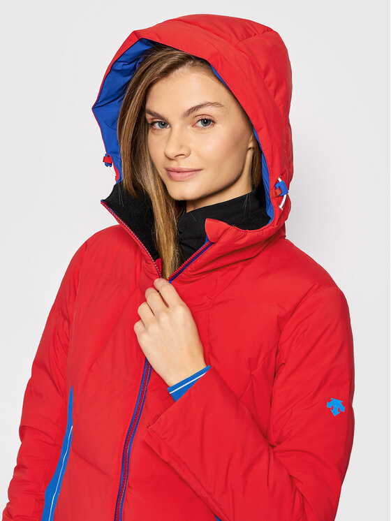 Descente Veste de ski Joanne DWWSGK43 Rouge Slim Fit Modivo