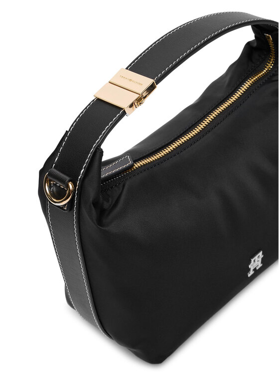 Tommy Hilfiger Tommy Hilfiger Borsetta Th Go Crossover Nylon AW0AW18164 Nero