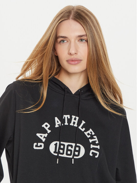 Gap Gap Džemper haljina 498949-03 Crna Relaxed Fit