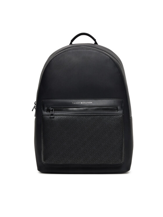 Tommy Hilfiger Tommy Hilfiger Раница Th Monogram Backpack AM0AM13834 Черен