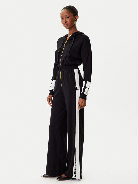 Elisabetta Franchi Elisabetta Franchi Overal KT-61S-56E2-V620 Černá Regular Fit