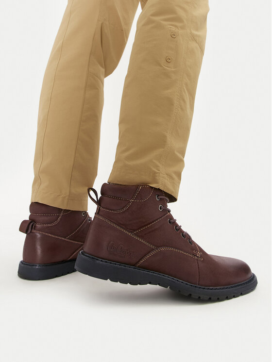 Lee Cooper Lee Cooper Черевики LCJ-24-33-2929MB Коричневий
