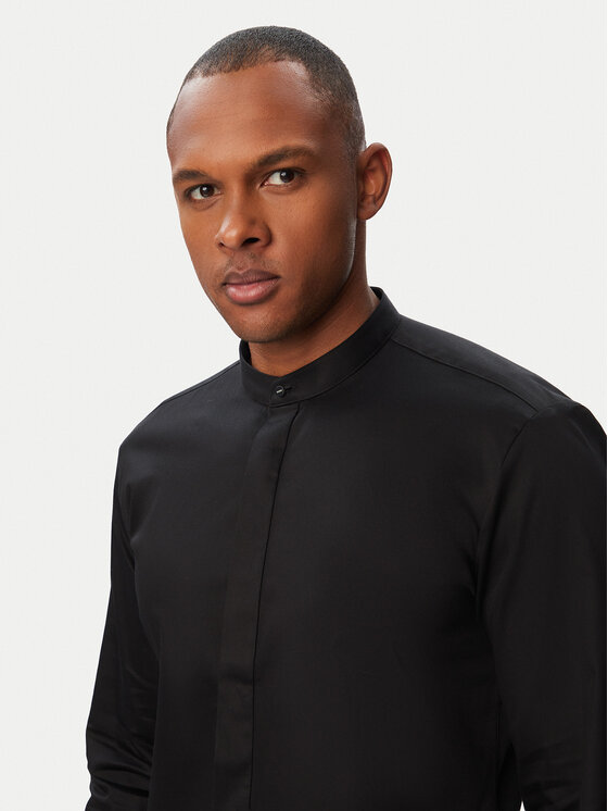 HUGO HUGO Риза Kaleb 50544949 Черен Slim Fit