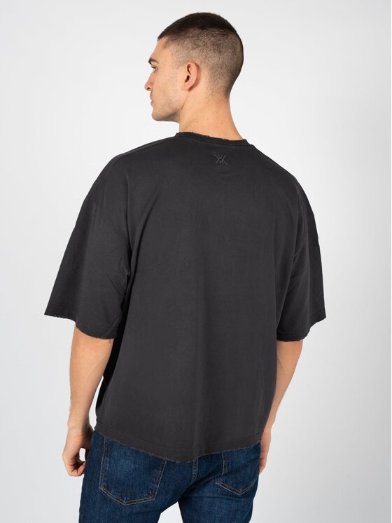 Xagon Xagon T-Shirt 23082ZLTM99 Czarny Oversize