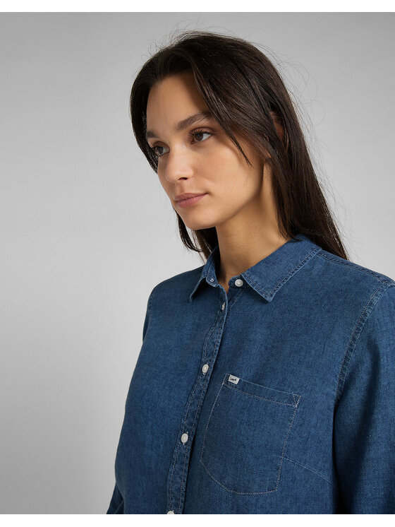 Lee Lee Camicia REGULAR SHIRT Blu Regular Fit