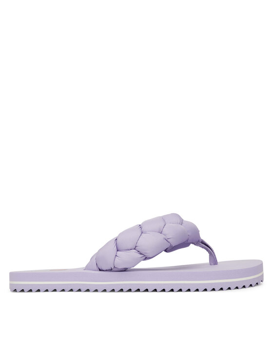 Tommy Jeans Tommy Jeans Flip flop Braided Thong Beach Sandal EN0EN02877 Violet