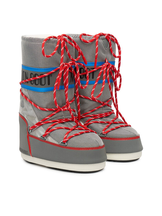 Moon Boot Moon Boot Sniego batai Mb Icon Space Racing 80D1403030 Pilka