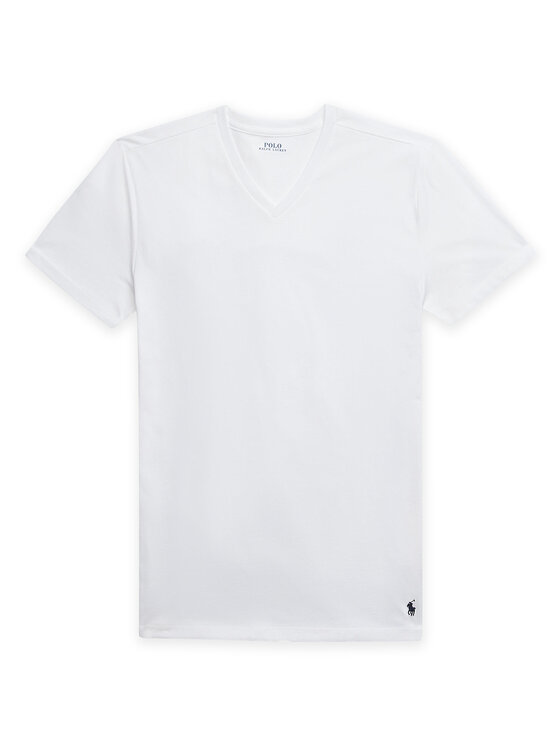 Polo Ralph Lauren Polo Ralph Lauren Marškinėlių komplektas 714936903001 Balta Slim Fit