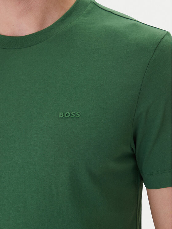 BOSS BOSS Tricou Thompson 01 50468347 Verde Regular Fit