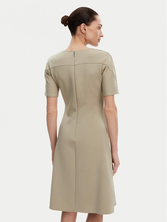 Calvin Klein Calvin Klein Sukienka codzienna K20K208151 Beżowy Regular Fit