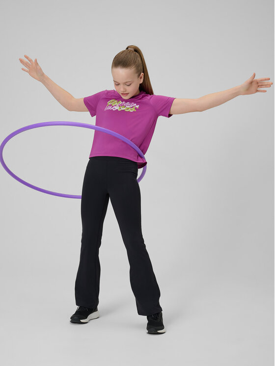 4F 4F Koszulka techniczna JOY MOTION Różowy ciemny Regular Fit