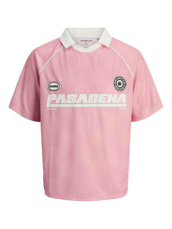 Jack & Jones Jack & Jones Poloshirt Retreat 12277379 Rosa Loose Fit