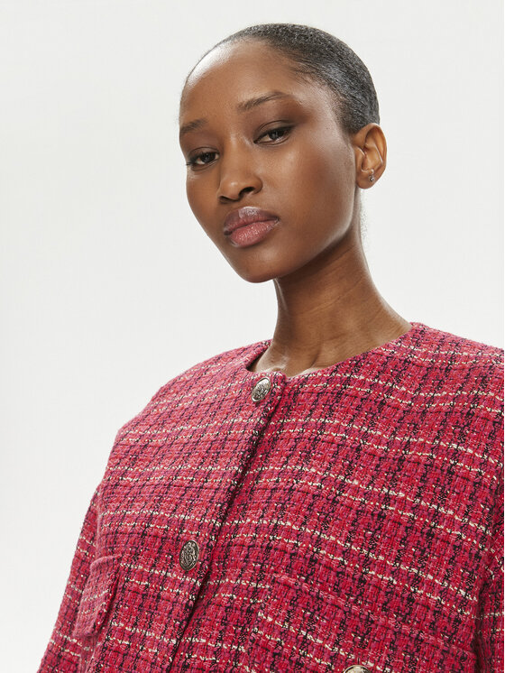Morgan Morgan Marynarka 241-VESIL.F Czerwony Regular Fit