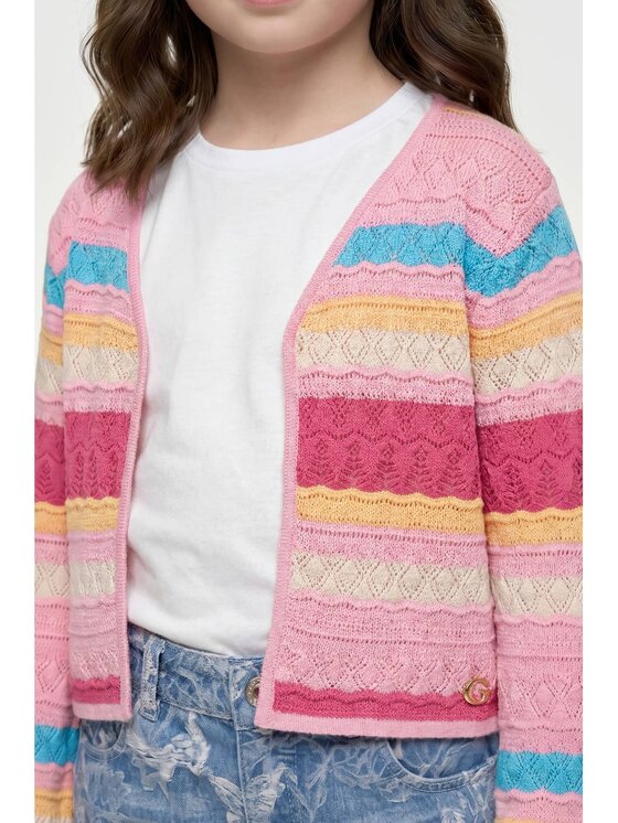 Guess Kids Guess Kids Sweter 181991 Kolorowy Classic Fit