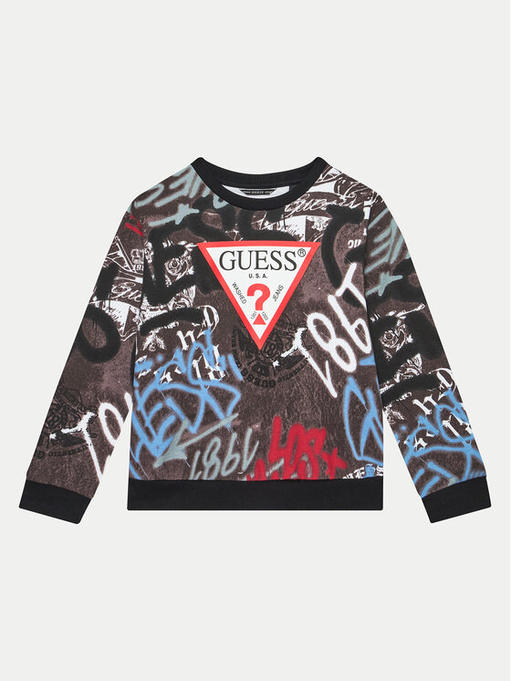 Chłopięca Bluza Guess, Rozmiar 7Y, Kolorowa, L5RQ03 KA6R4