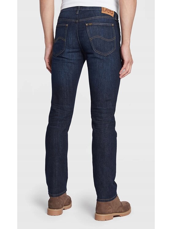 Lee Lee Jeansy Daren Zip Fly Niebieski Regular Fit