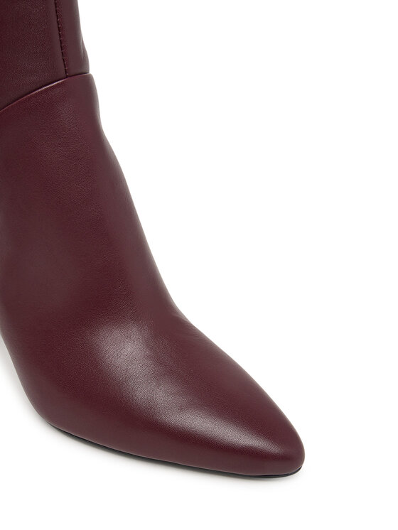 Tommy Hilfiger Tommy Hilfiger Saapad High Heel Clean Ankle Boot FW0FW09624 Bordoopunane