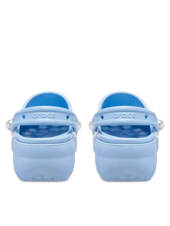 Crocs Crocs Şlapi Classic Platform Pearl Clog 211231 Albastru