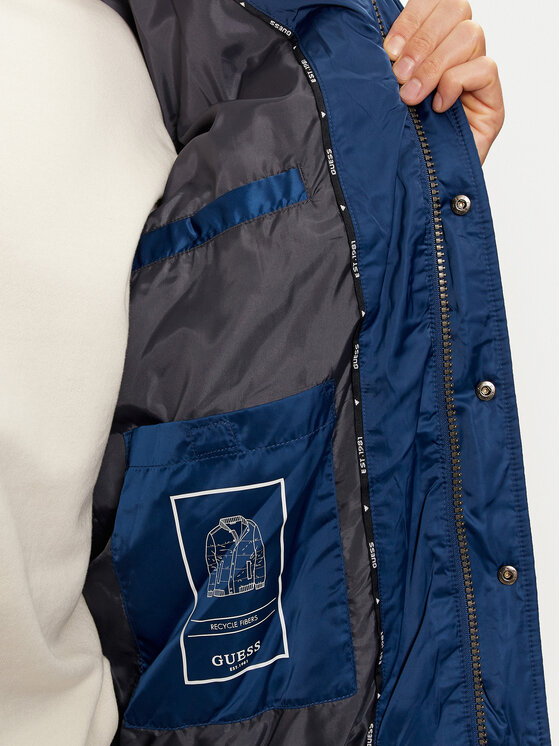 Guess Guess Bomber M4BL31 WGJ92 Plava Regular Fit