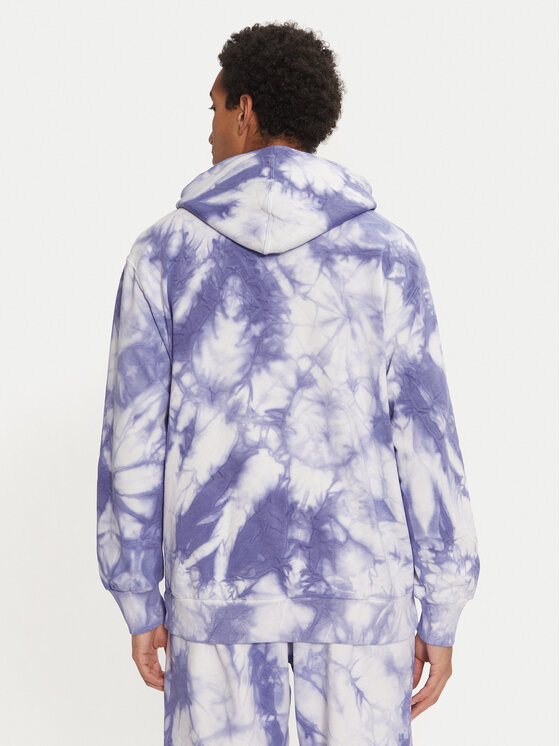 adidas adidas Bluză ALL SZN Fleece Washed IY6591 Albastru Regular Fit