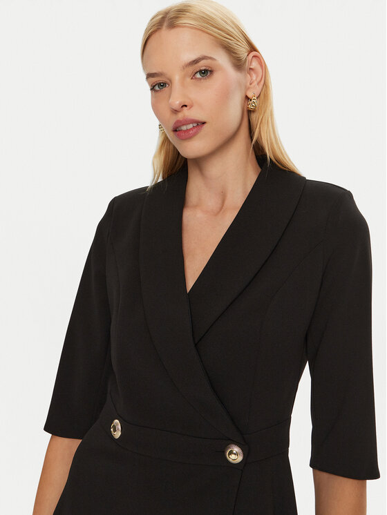 Rinascimento Rinascimento Coctailkleid CFC0121083003 Schwarz Regular Fit