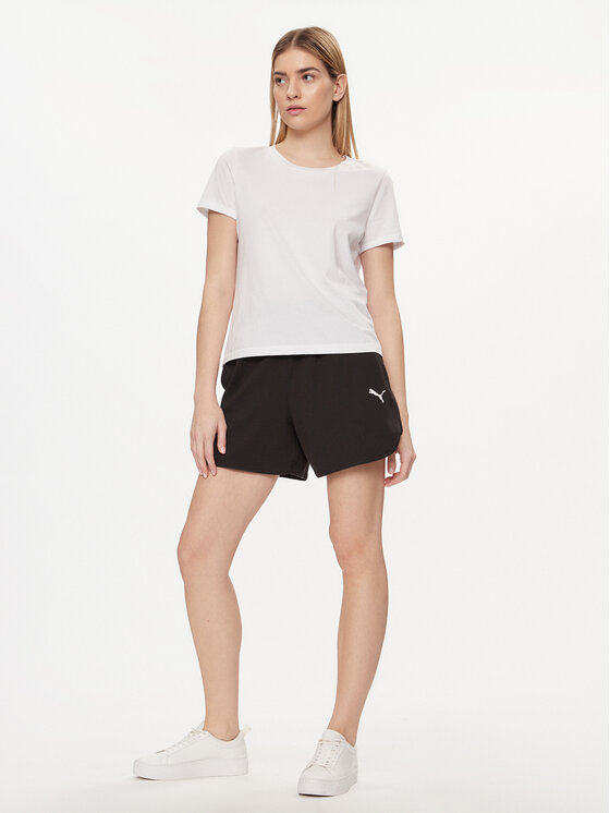 Puma Puma Спортни шорти HER 678701 Черен Regular Fit