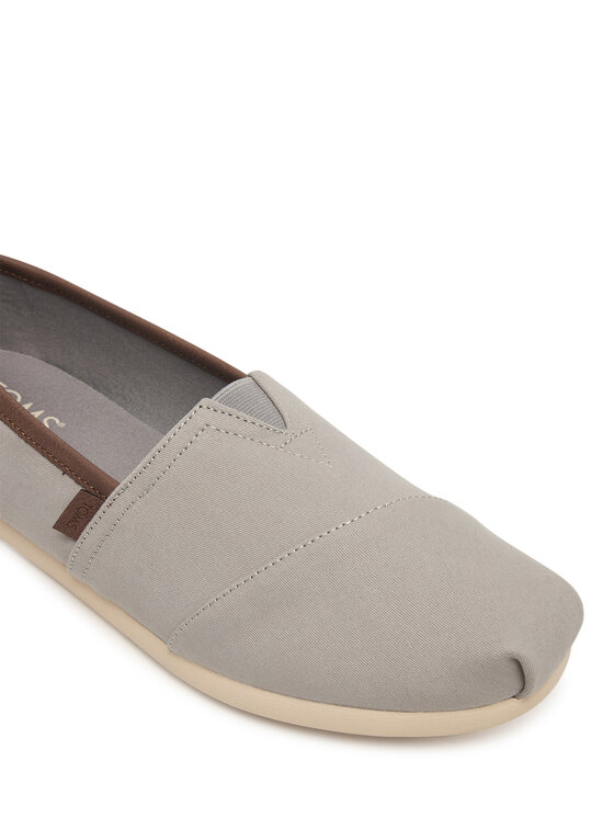 Toms Toms Туфлі Alpargata 10020888 Сірий