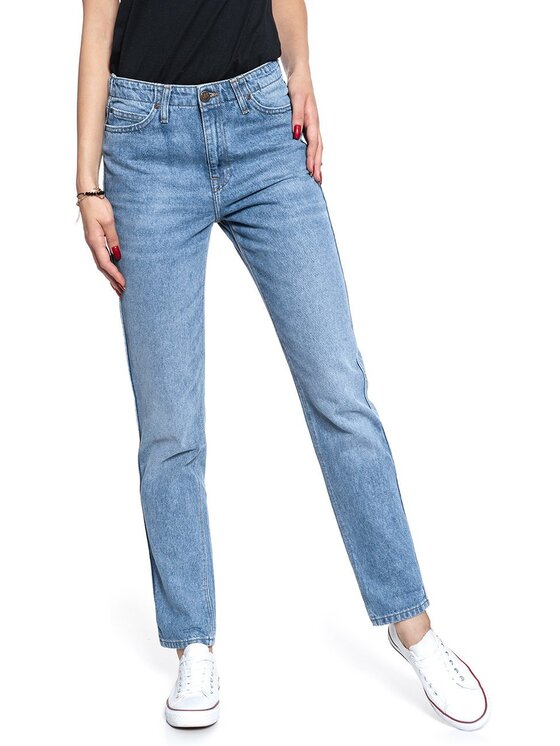 Lee Lee Jeans TAILORED MOM Blu Regular Fit