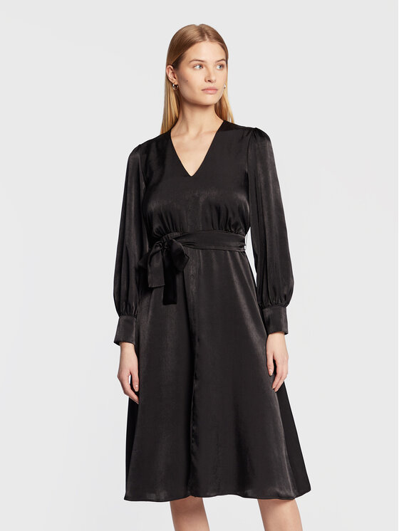 Marella Robe de cocktail Dula 32260926 Noir Regular Fit