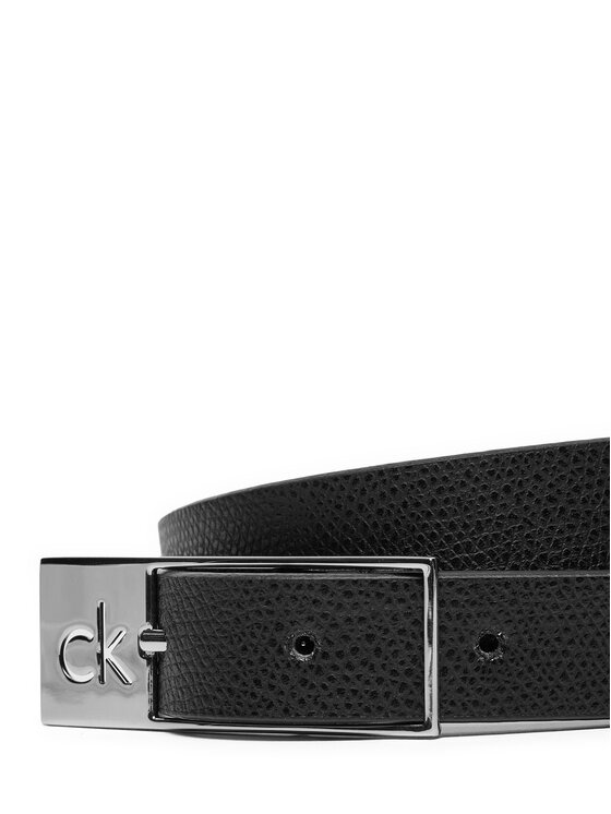 Calvin Klein Calvin Klein Жіночий ремінь Ck Cut Square Buckle 2.0_Caviar K60K612864 Чорний