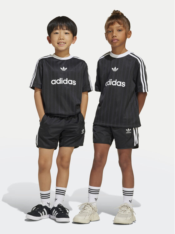 adidas adidas Marškinėlių ir šortų komplektas Football JC7870 Juoda Regular Fit