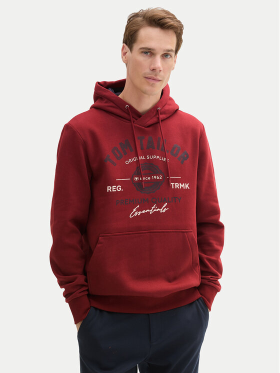 Tom Tailor Tom Tailor Sweatshirt 1043292 Rot Regular Fit