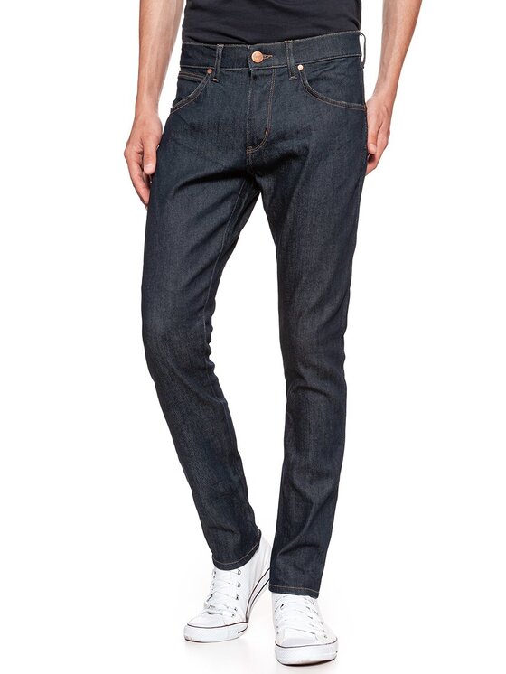 Wrangler Wrangler Jeansy LARSTON Niebieski Slim Fit