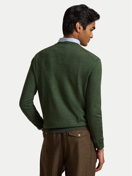 Polo Ralph Lauren Polo Ralph Lauren Svetr 710954589006 Tmavě zelená Regular Fit