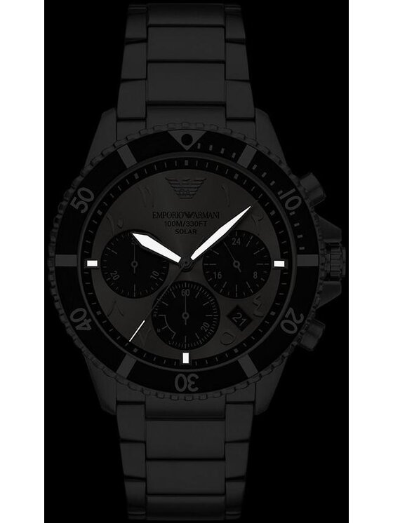 Emporio Armani Emporio Armani Zegarek AR11722 Srebrny