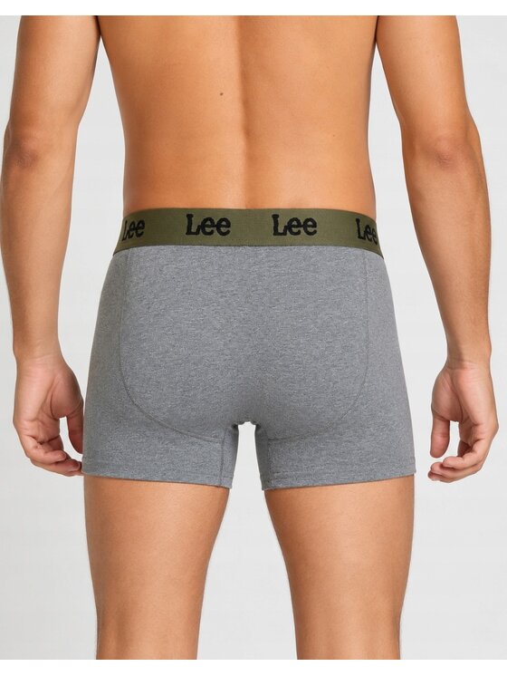 Lee Lee Bokserki Reo 3 Pack Cotton Elastane Trunks Kolorowy