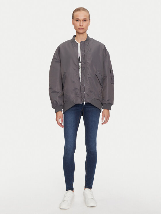 ONLY ONLY Bomber Mille 15322732 Siva Oversize