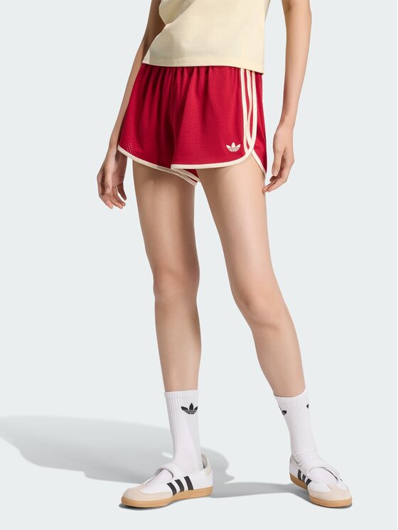 adidas adidas Szorty sportowe 165426 Czerwony Regular Fit