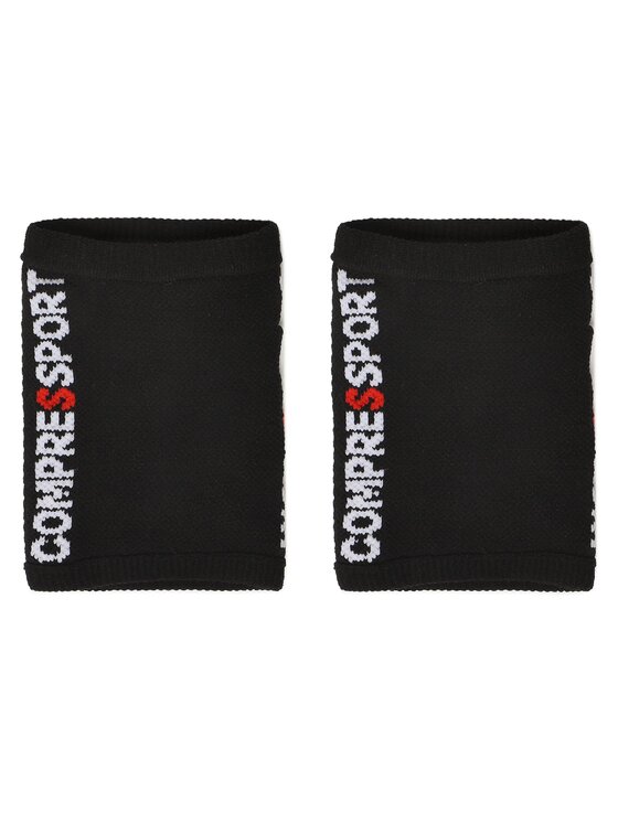 Compressport Compressport Σετ Περικάρπια  Sweatbands 3D.Dots WSTV2 Μαύρο